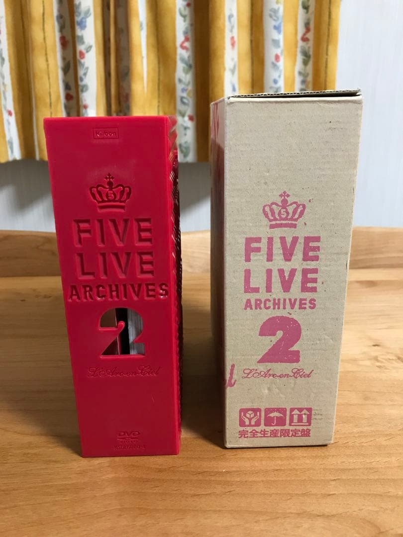 L'Arc~en~Ciel FIVELIVE ARCHIVES2 完全生産限定盤