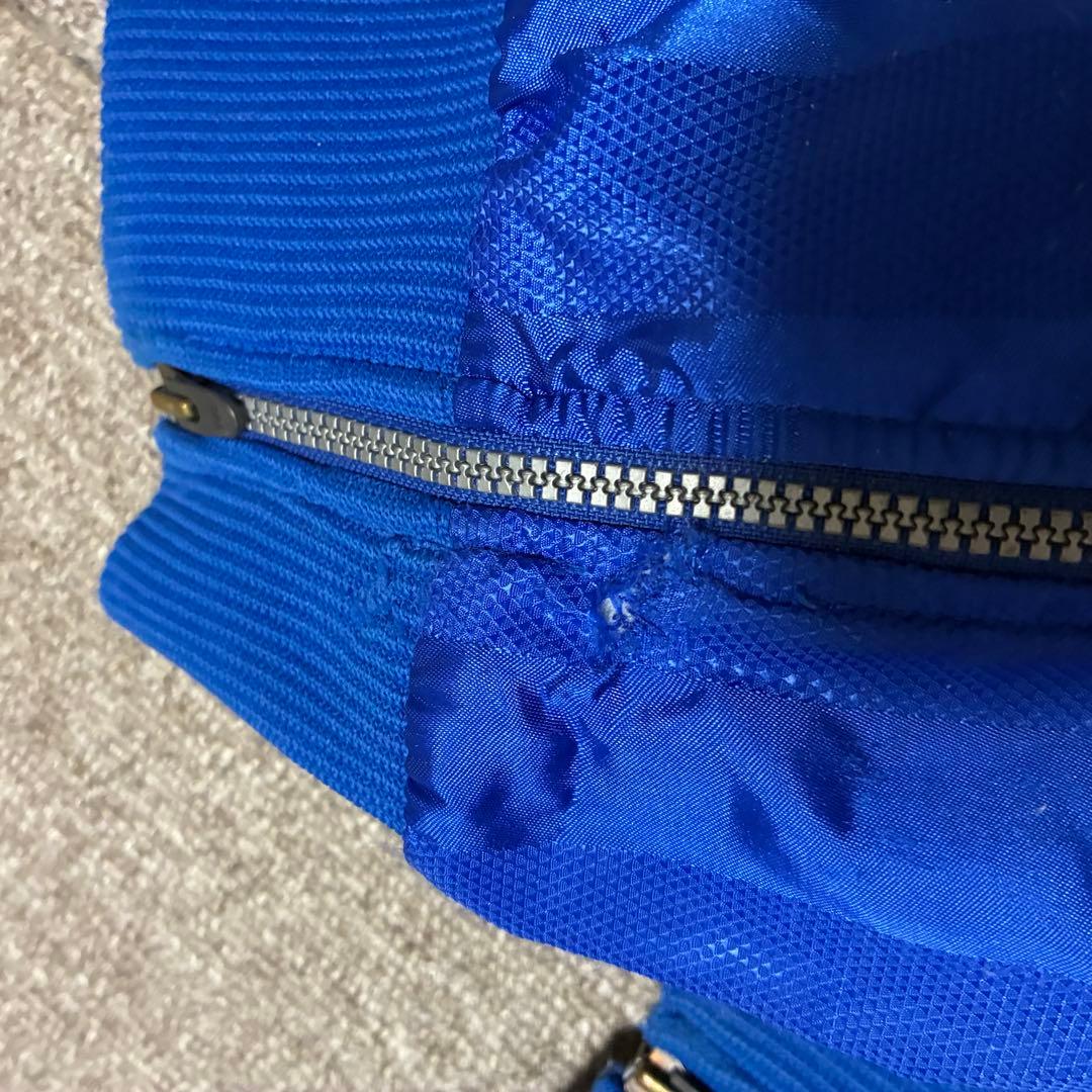 asics ウィンドブレーカー 上下　セット 青赤　トリコロール