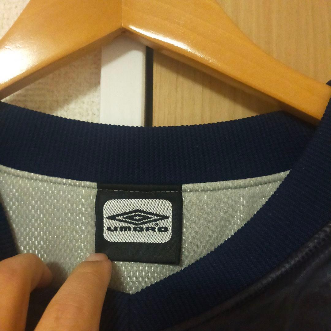 UMBRO アンブロ 中綿ピステ セットアップ ナイロンジャージ 上下 ロゴ