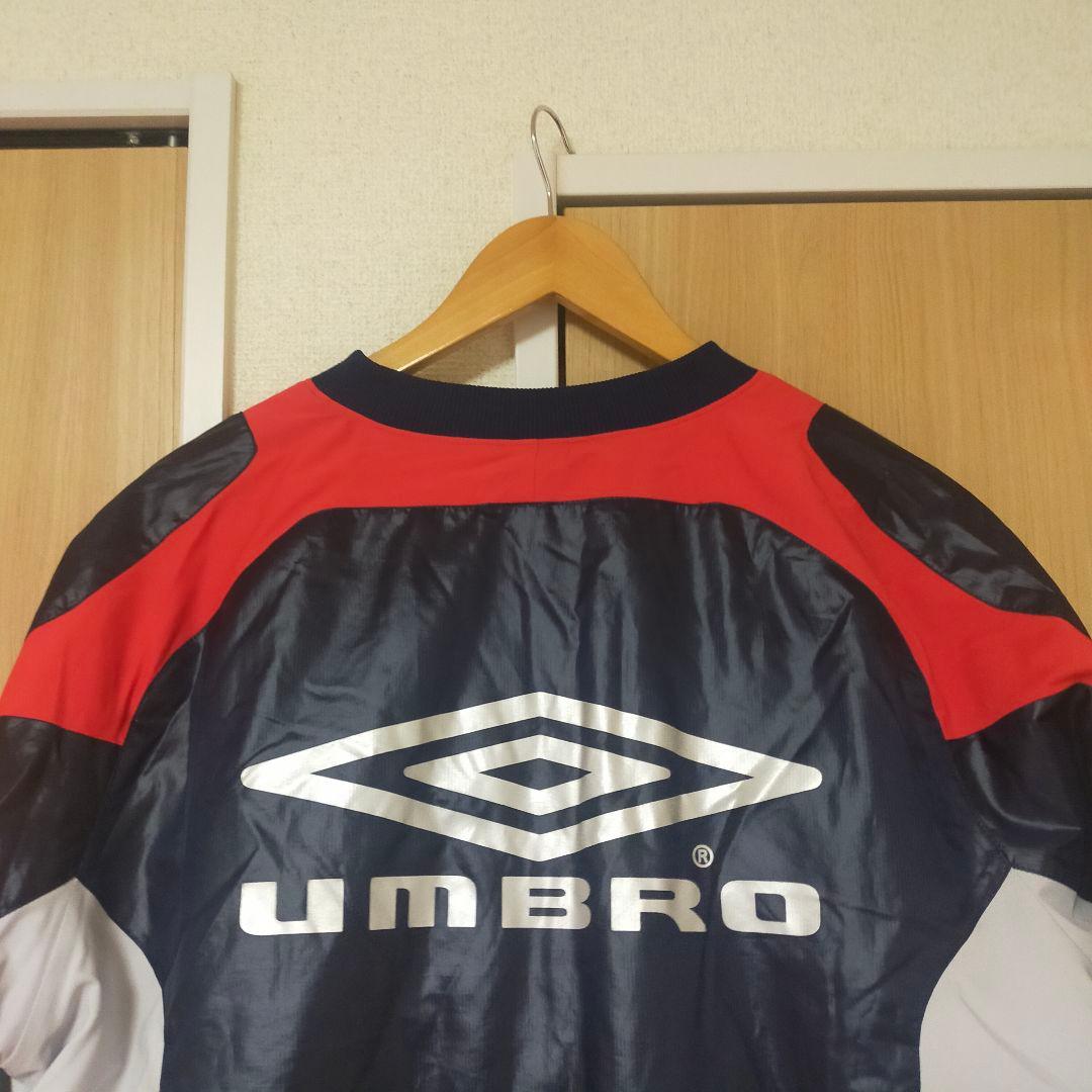 UMBRO アンブロ 中綿ピステ セットアップ ナイロンジャージ 上下 ロゴ