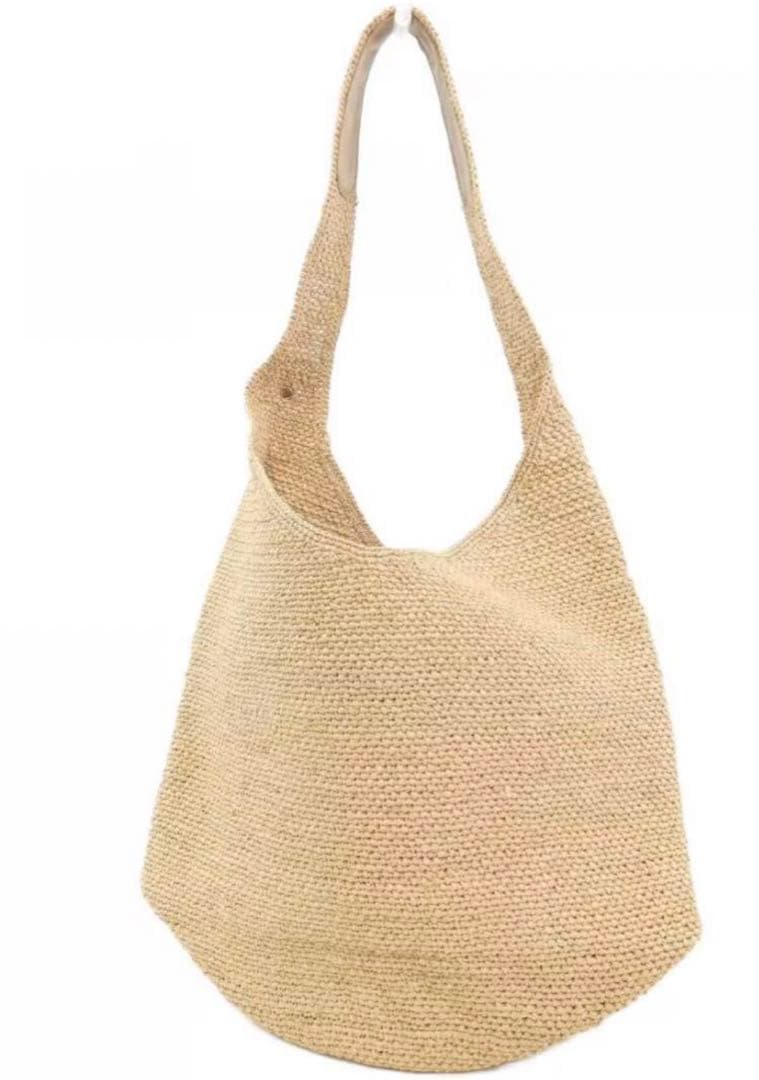 美品　ヘレンカミンスキー　バッグ　ラフィア　カゴバッグ