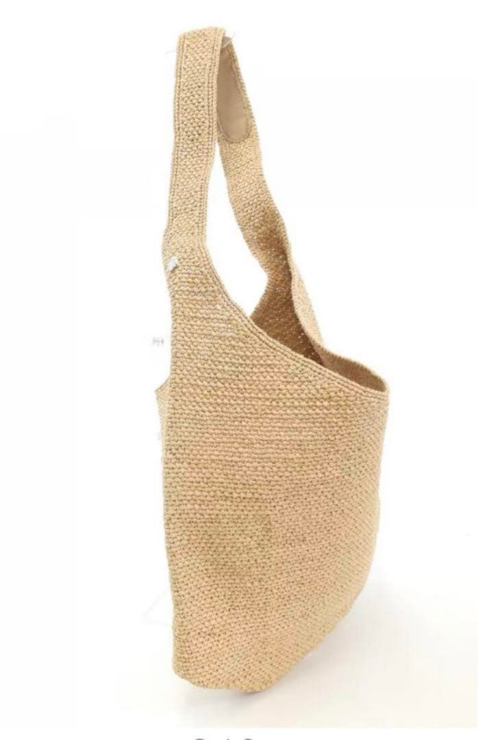 美品　ヘレンカミンスキー　バッグ　ラフィア　カゴバッグ