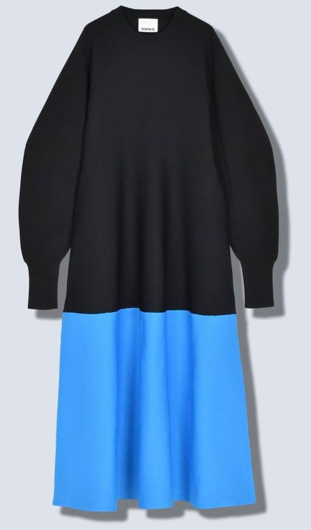 【新品タグ付】OMMO×荻原桃子 ニットワンピース オシャレ オーエムエムオー