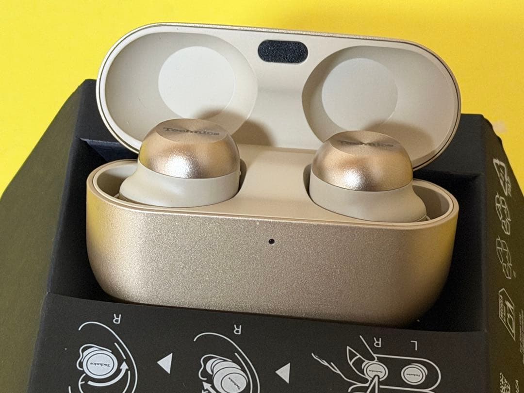 Technics EAH-AZ100 保護ケース 保証書貼り付け用レシート付き