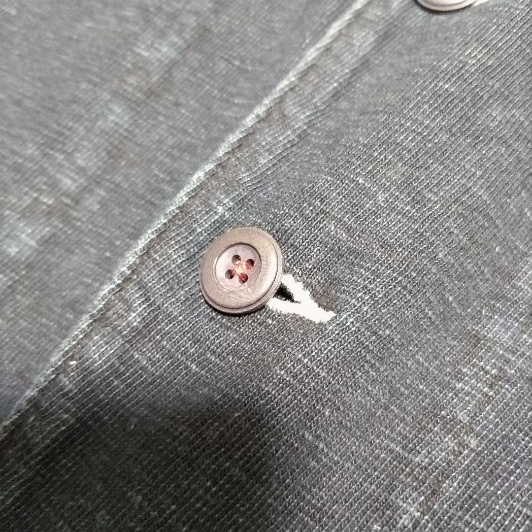 45R インディゴ染め　スウェットデニムジャケット　5 R刺繍入り　大きいサイズ