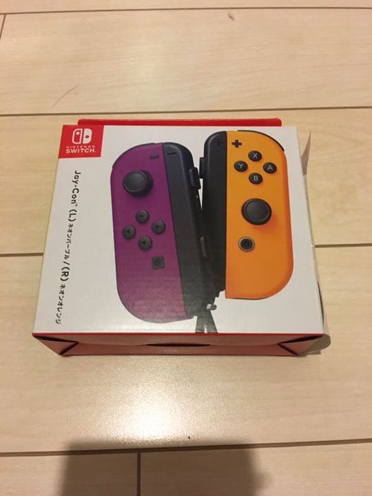 Nintendo JOY-CON (L)/(R) ネオンパープル/ネオンオレンジ