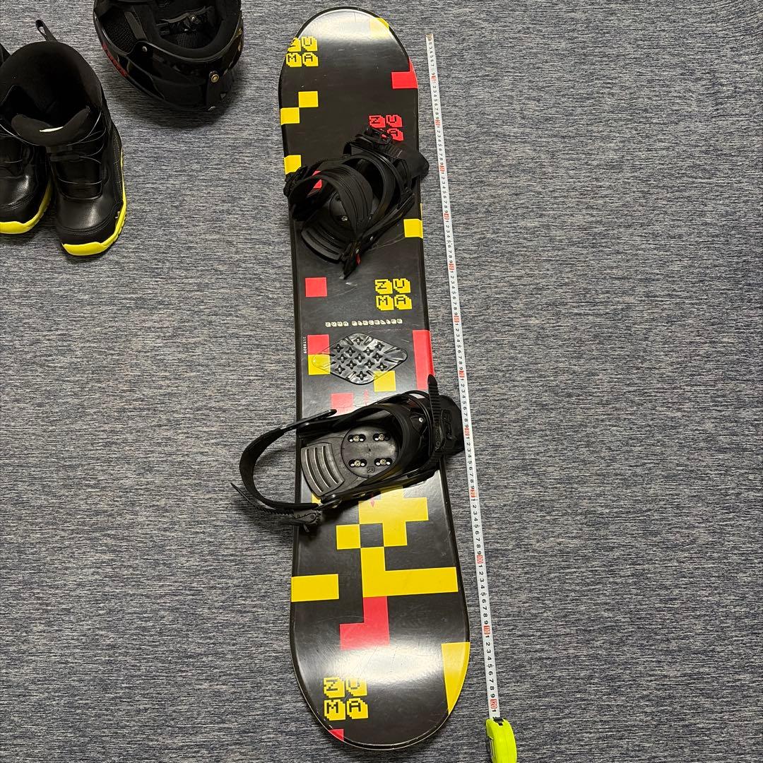 スノーボードセット ヘルメット付き ZUMA