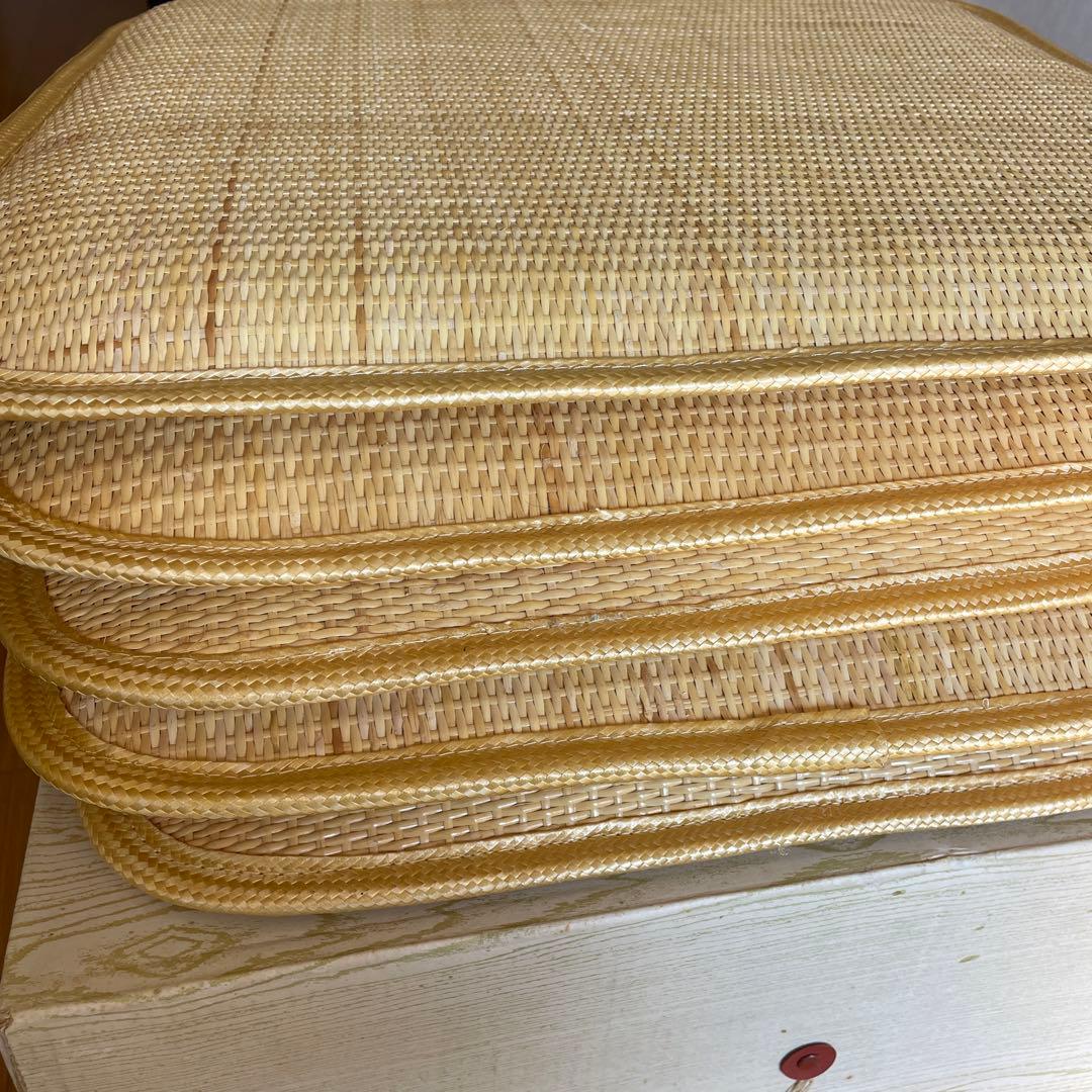 最高級手造り 藤座布団 5客分