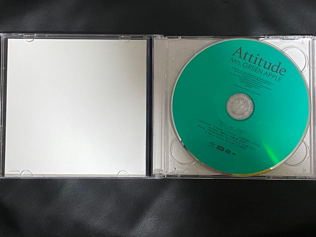 【正規品 初回限定盤】Mrs. GREEN APPLE Attitude