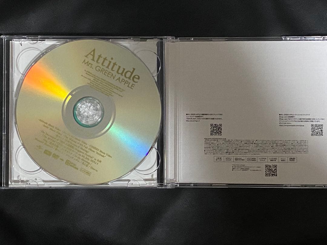 【正規品 初回限定盤】Mrs. GREEN APPLE Attitude