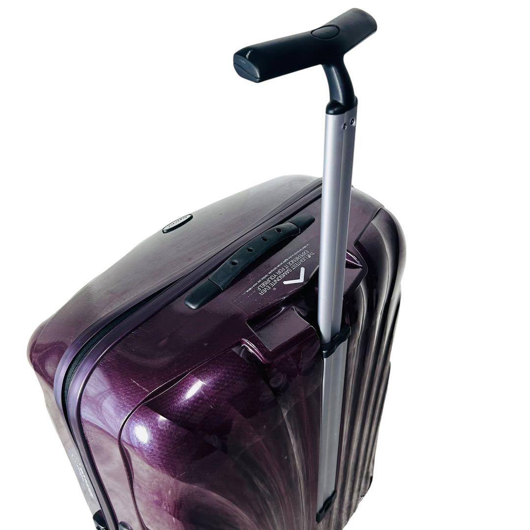 サムソナイト　コスモライト　スーツケース　　バイオレット　132L　内部極美品