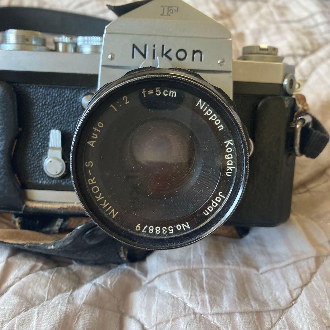 【当時物/初期モデル】NIKONニコン F アイレベル（Nikon F）カバー付