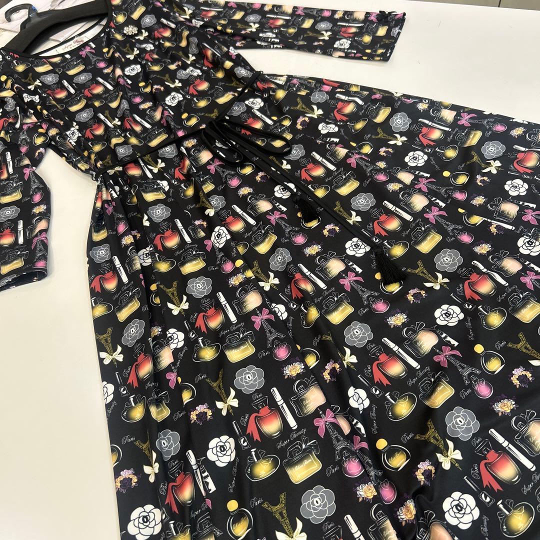 新品スーパービューティーワンピース大きいサイズ44