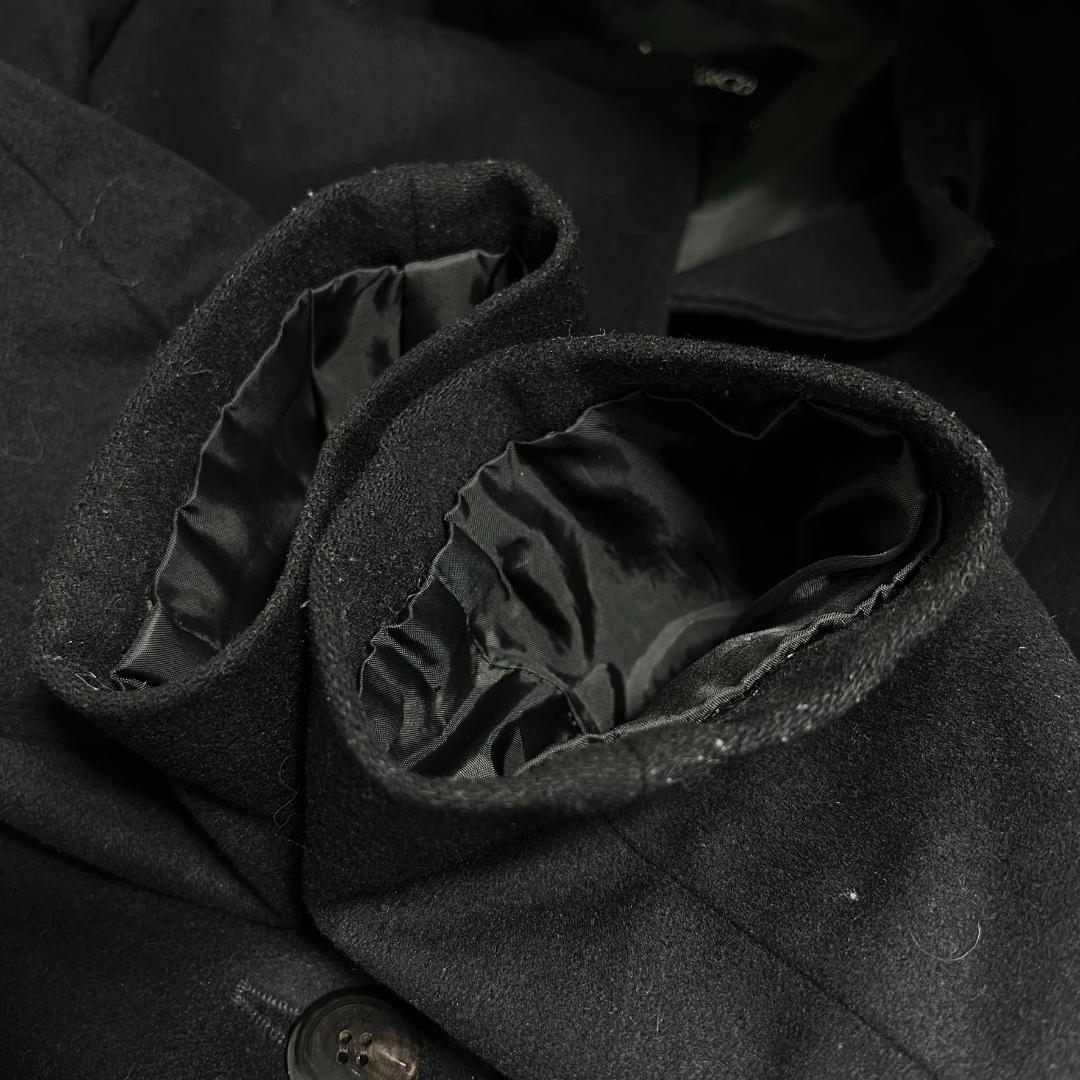 極美品 マックスマーラ 襟ベロア チェスターコート Aライン ウール B1493