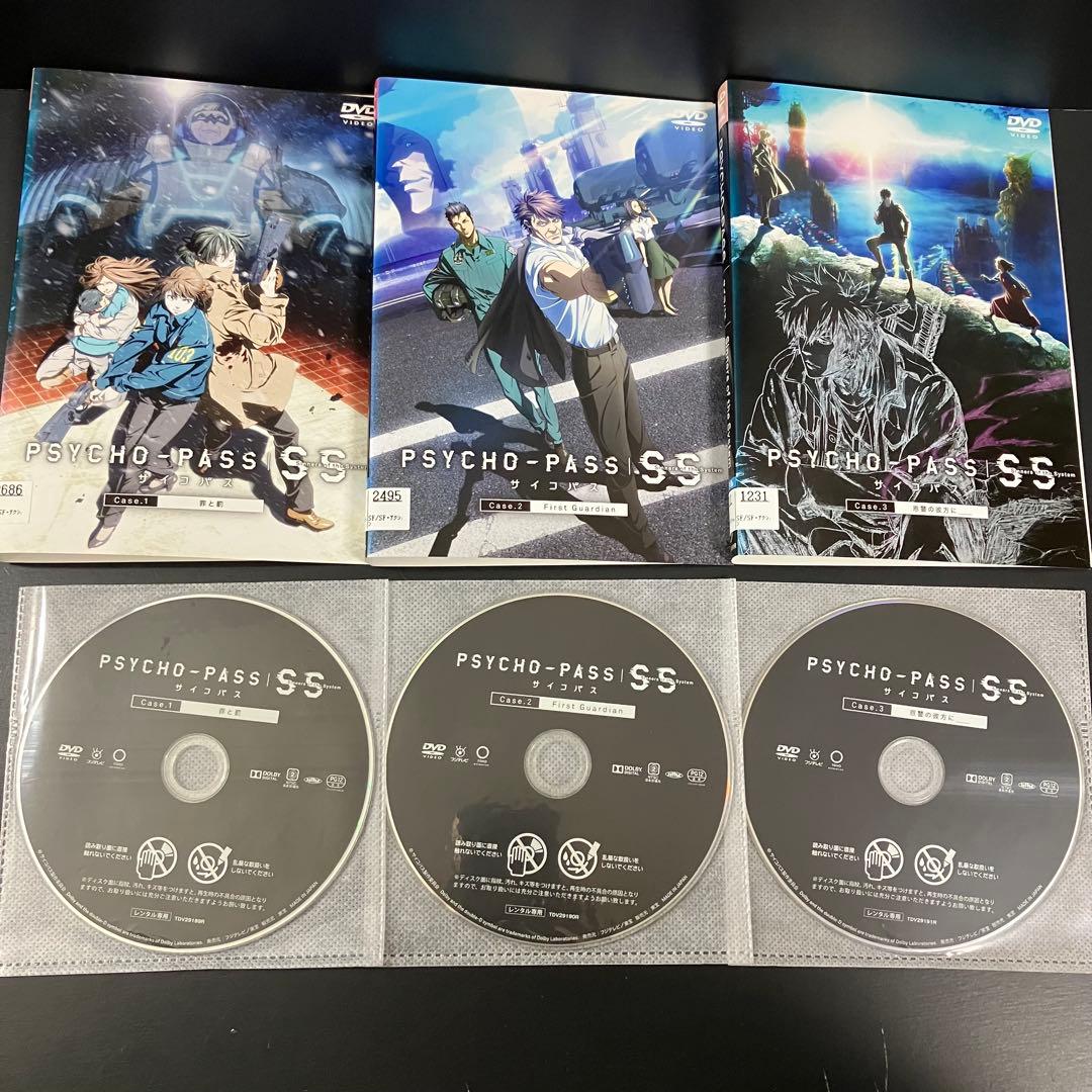 PSYCHO-PASS 1期+2期+SSS+3期+劇場版 レンタルDVD アニメ