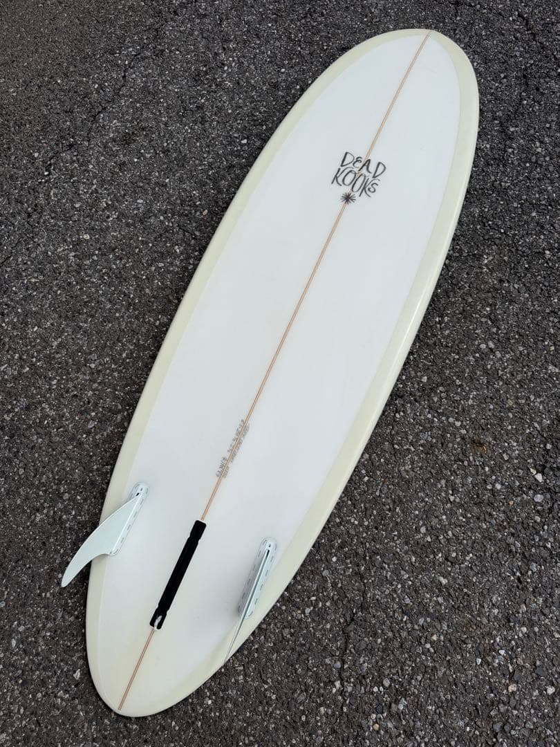 Deadkooks SaltyShortソルティショート6.3 フィン、ケース付