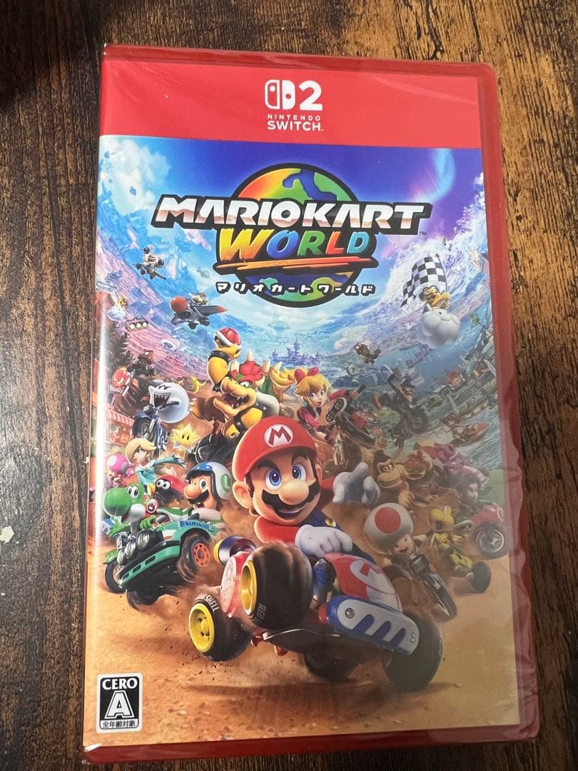 マリオカート ワールド Nintendo Switch 未開封　未使用