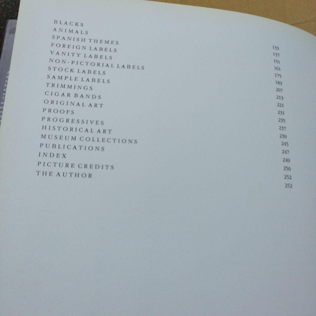 The Art of the Cigar Label 1989年 252P HC