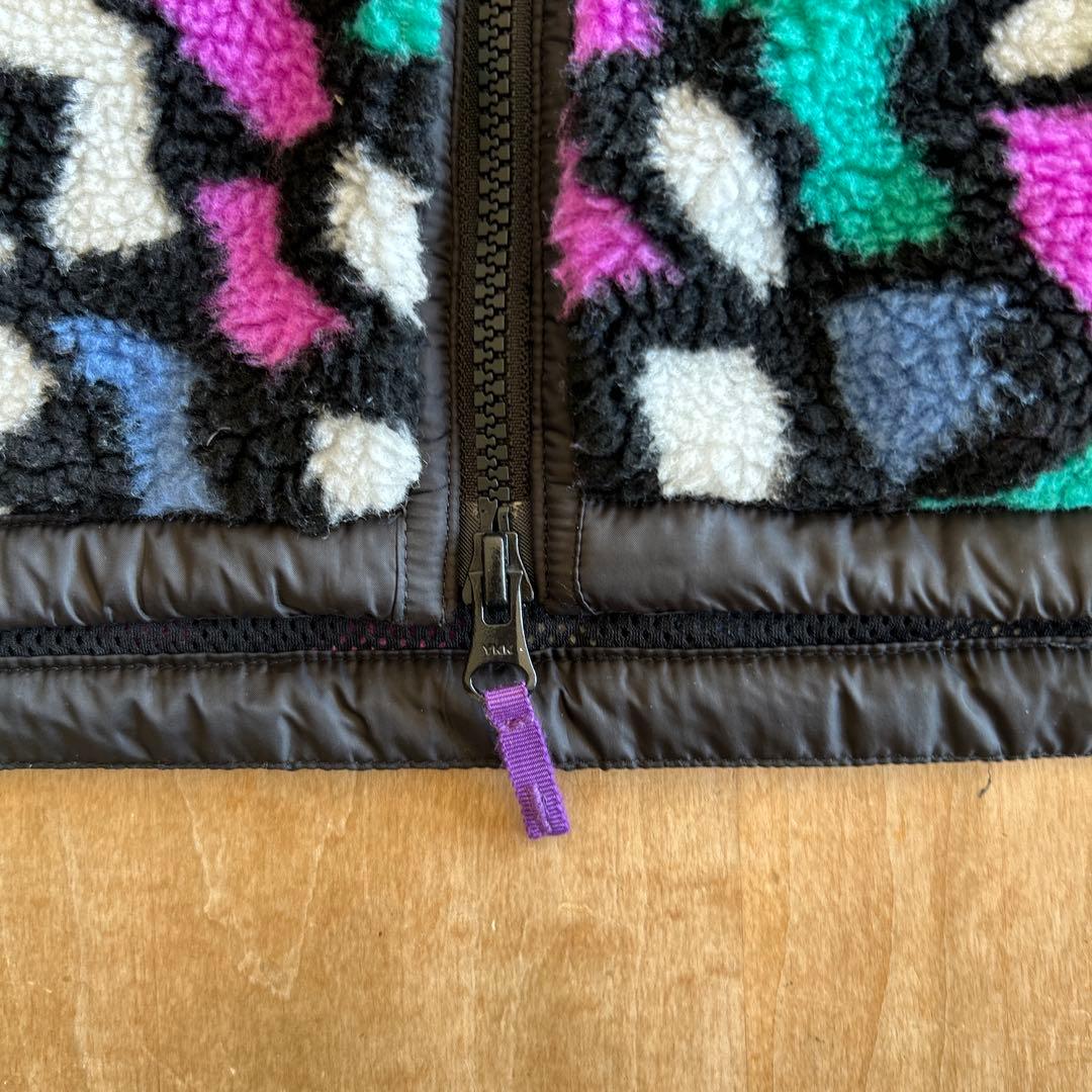 BEAMS GOLF カラフル フリースジャケット M★美品★保温性高し