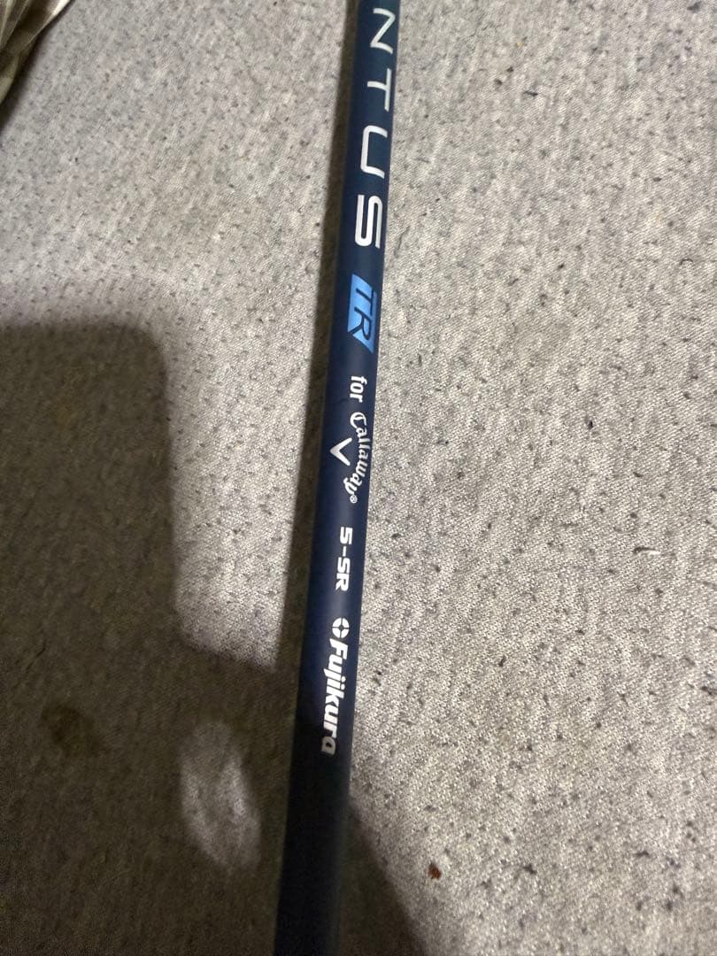 美品　キャロウェイパラダイム X 3W VENTUS TR 5 SR