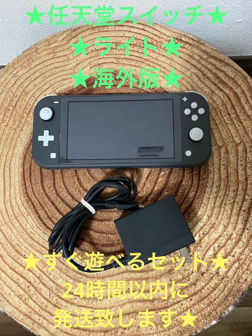 海外版　Nintendo Switch Lite グレー　本体