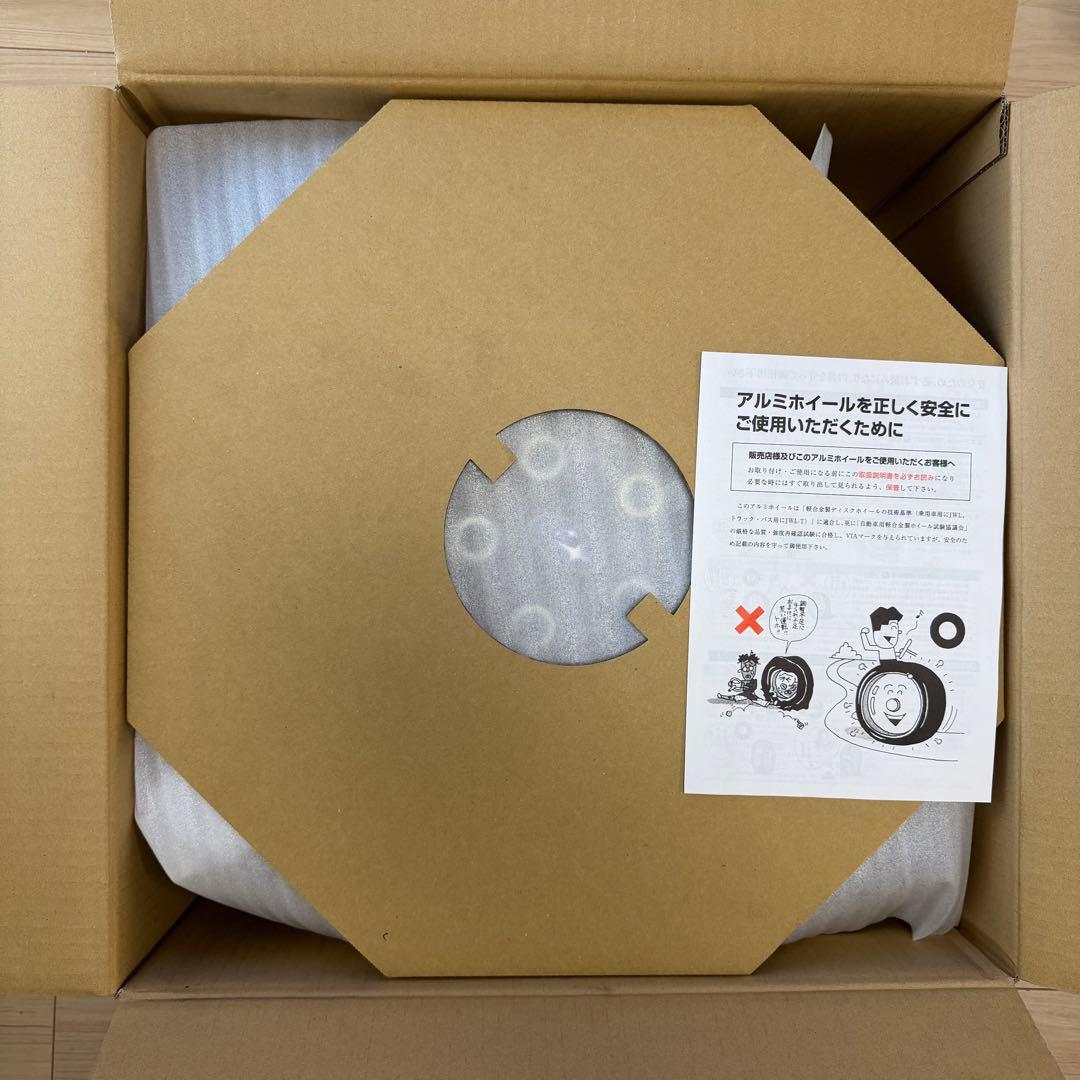 【フォレスターSL型 新車外し】ブロンズ18インチ純正ホイール2個セット「その1