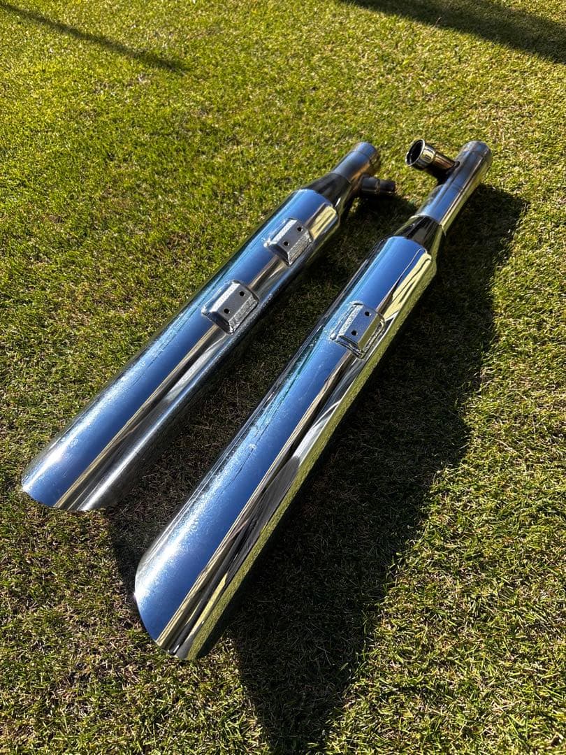 Harley Davidson FLSTF ファットボーイ　サイレンサー