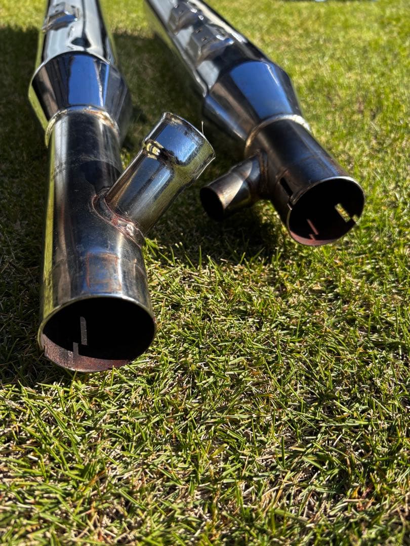 Harley Davidson FLSTF ファットボーイ　サイレンサー