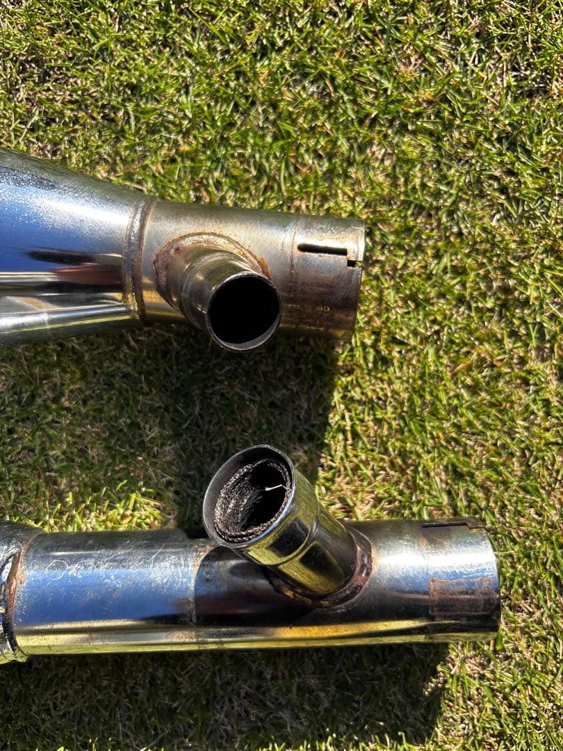 Harley Davidson FLSTF ファットボーイ　サイレンサー