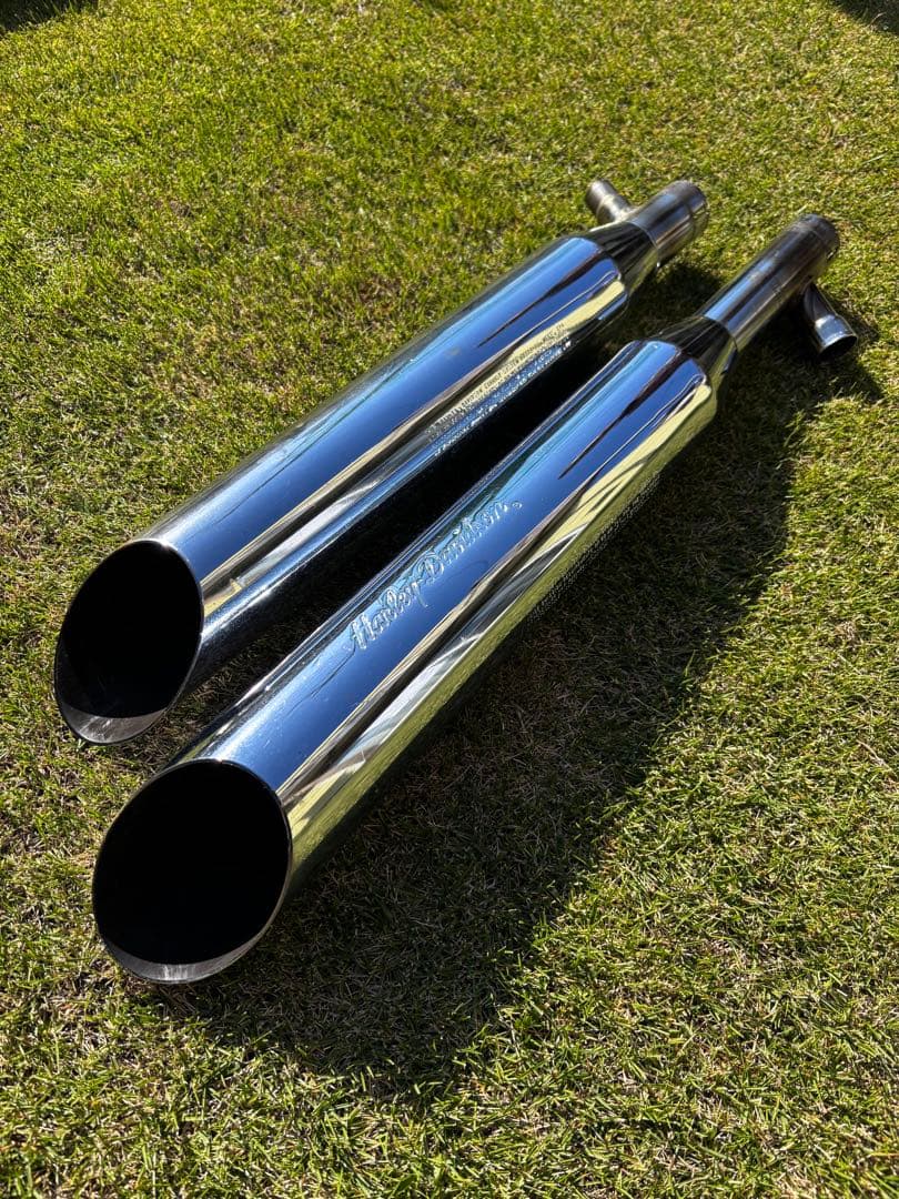 Harley Davidson FLSTF ファットボーイ　サイレンサー