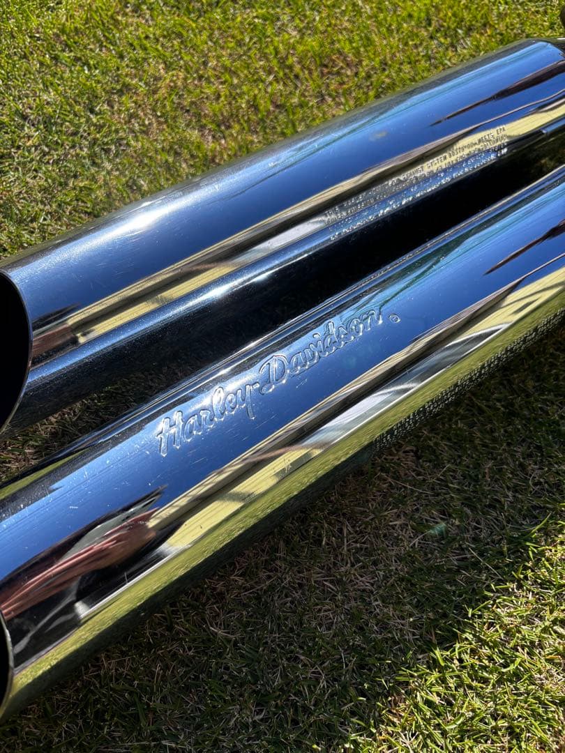 Harley Davidson FLSTF ファットボーイ　サイレンサー