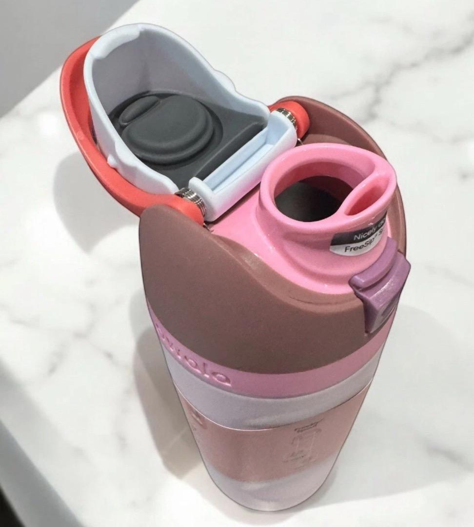 日本未発売カラー Owala 子ども用水筒 475ml ピンク