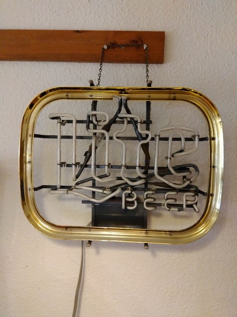 rrr　ヴィンテージ　ネオン管　Lite BEER 希少　看板