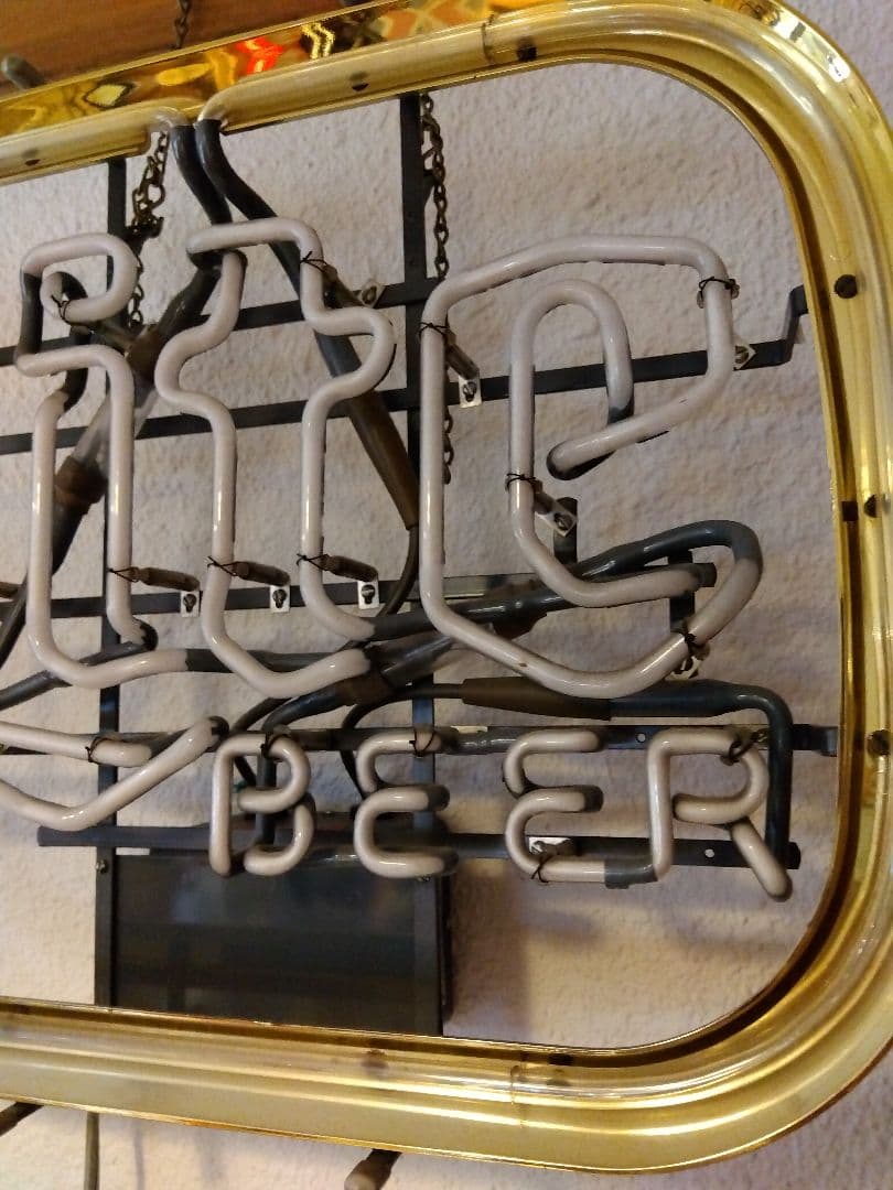 rrr　ヴィンテージ　ネオン管　Lite BEER 希少　看板