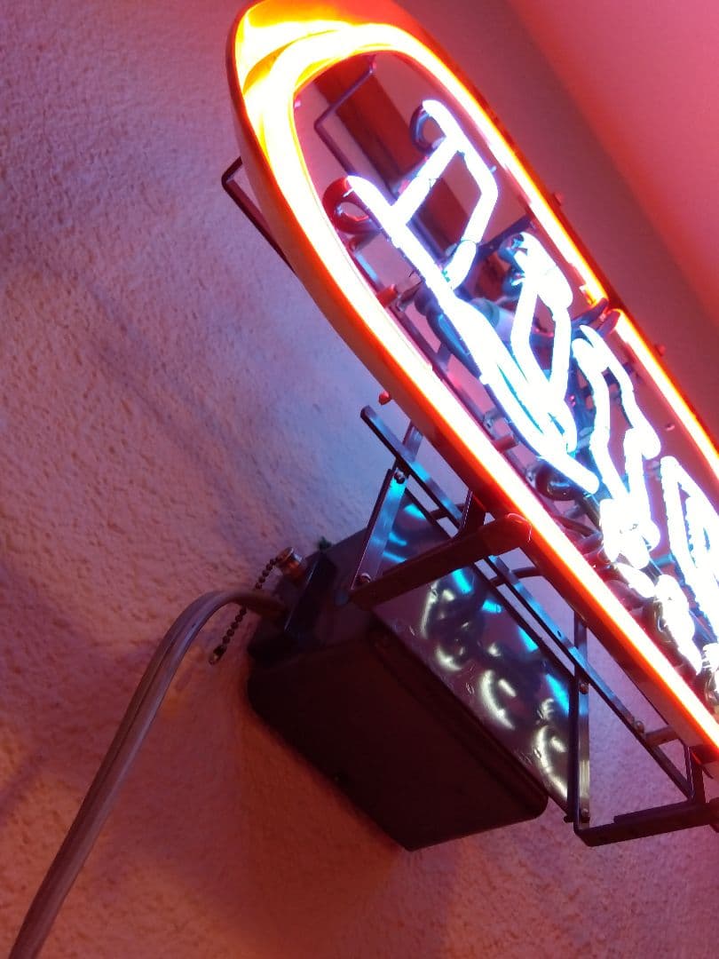 rrr　ヴィンテージ　ネオン管　Lite BEER 希少　看板