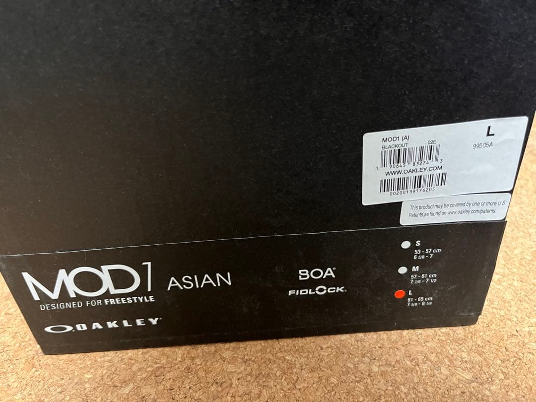 OAKLEY MOD1 ASIAN ヘルメット Lサイズ