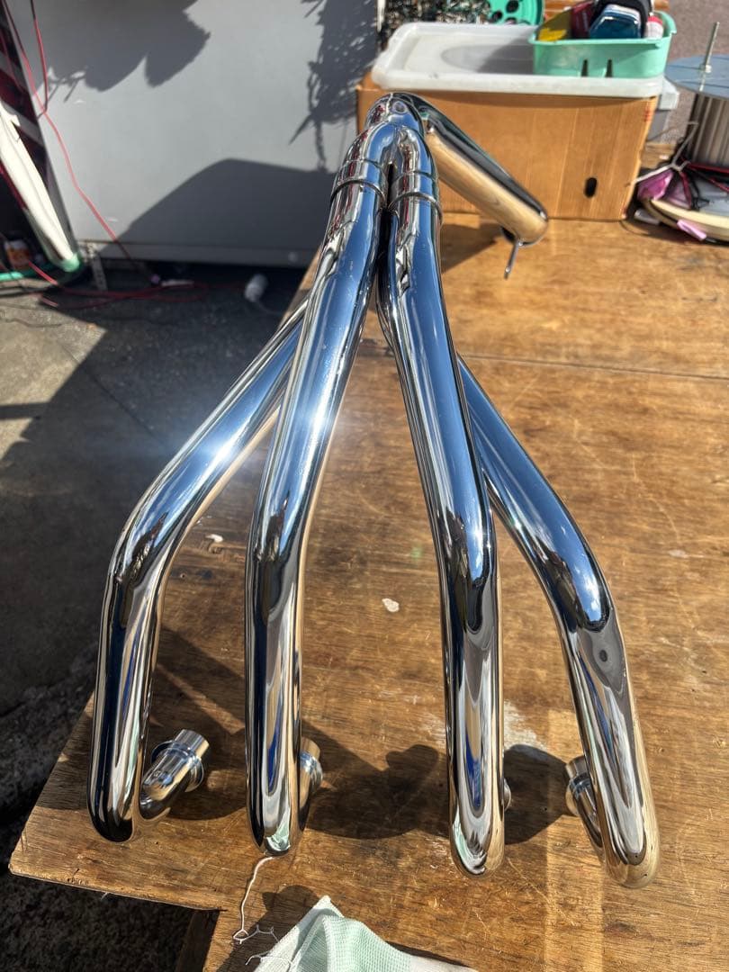 のんちゃん　CBX400F RPM マフラー　67Racing