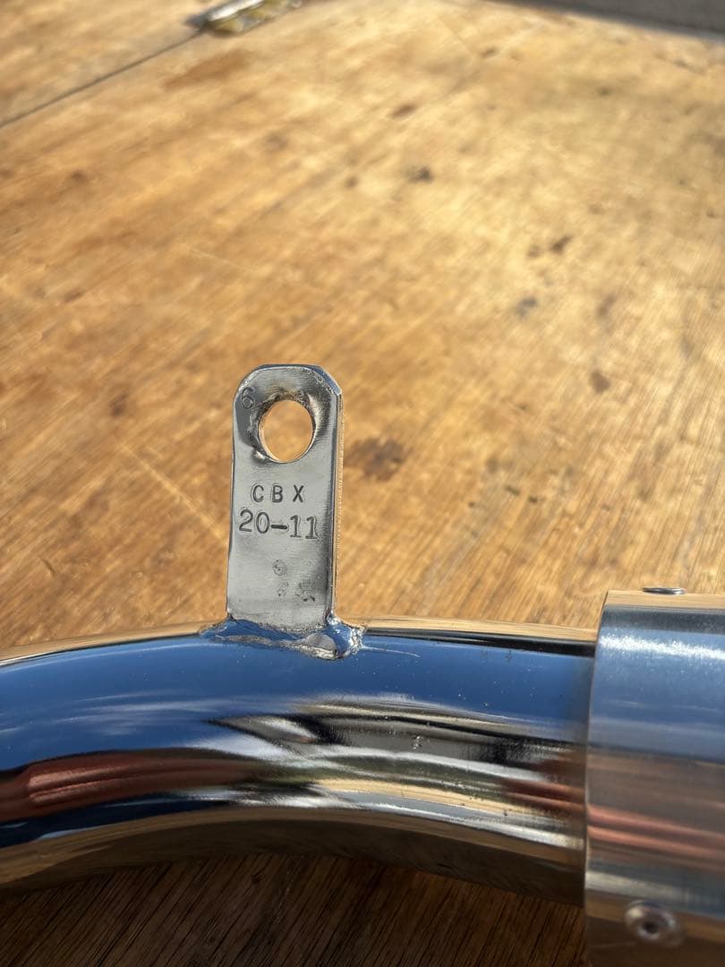 のんちゃん　CBX400F RPM マフラー　67Racing