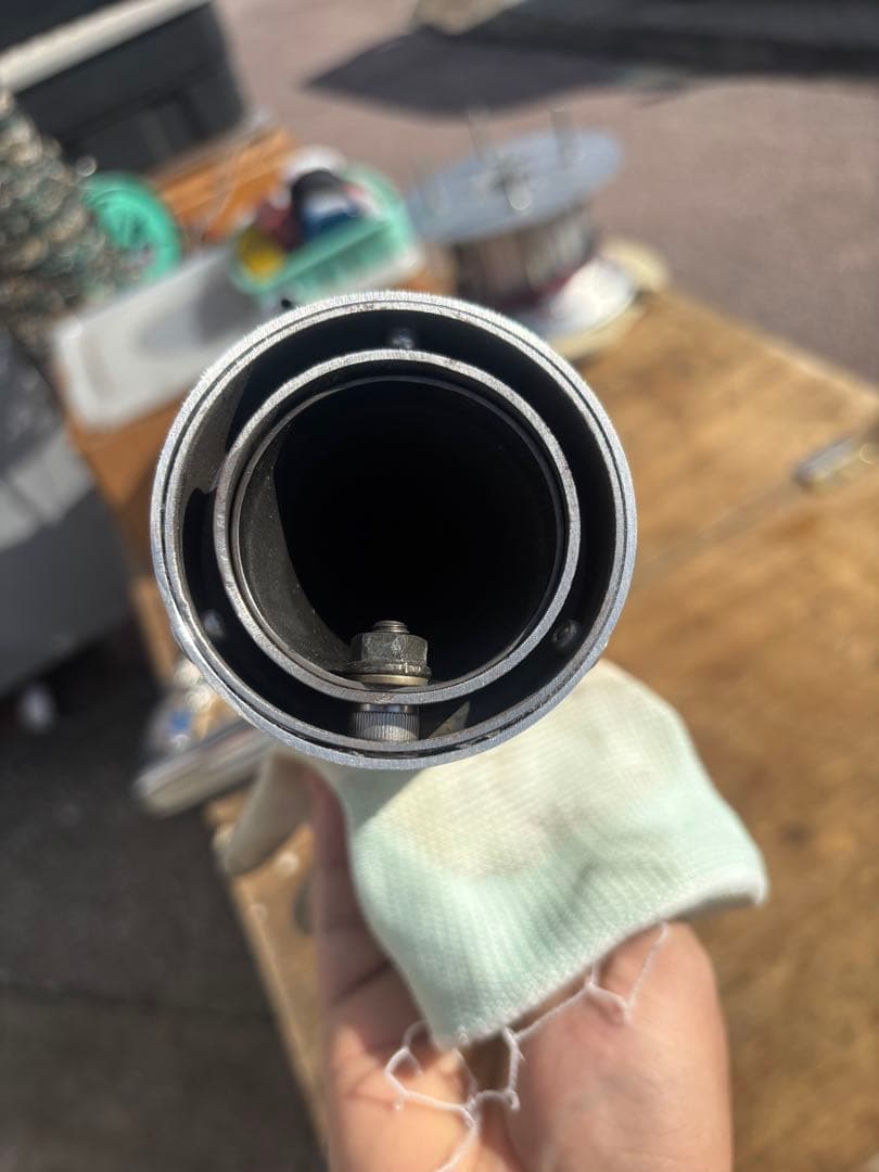 のんちゃん　CBX400F RPM マフラー　67Racing