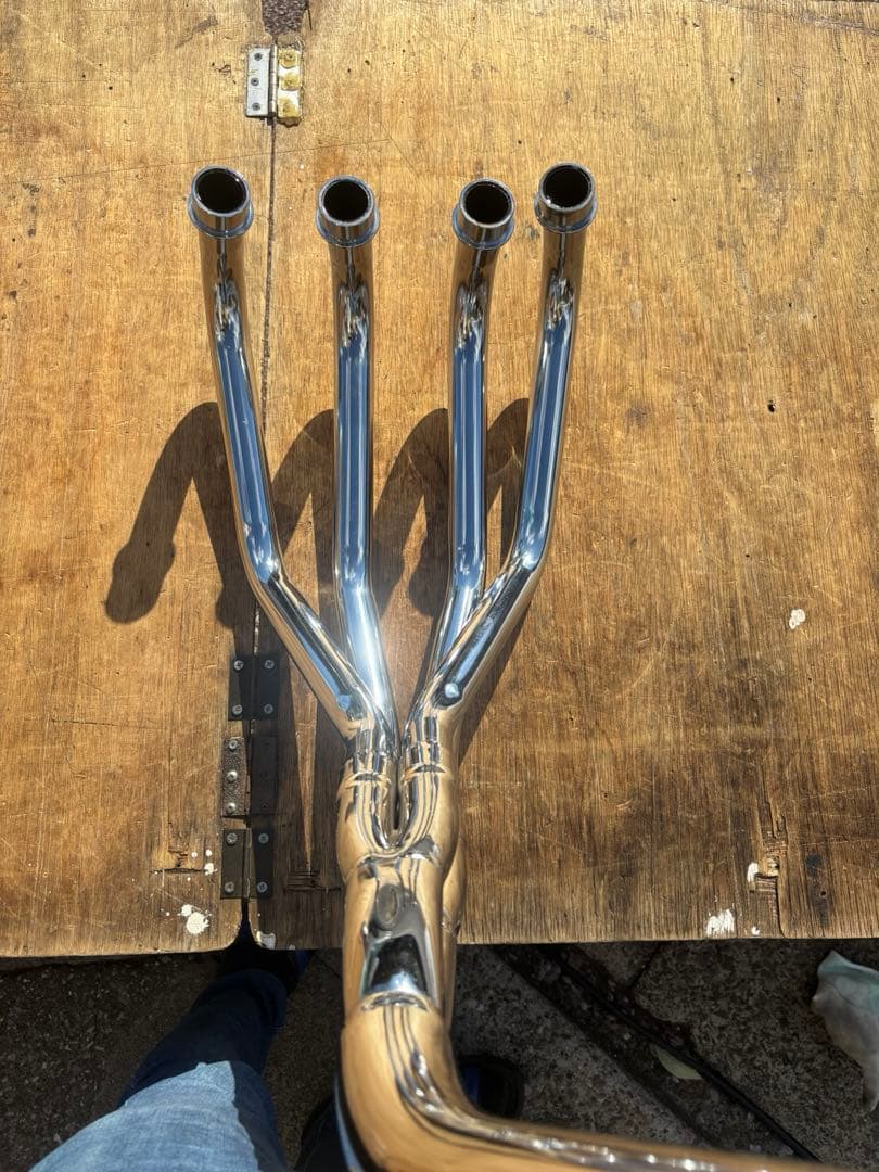 のんちゃん　CBX400F RPM マフラー　67Racing