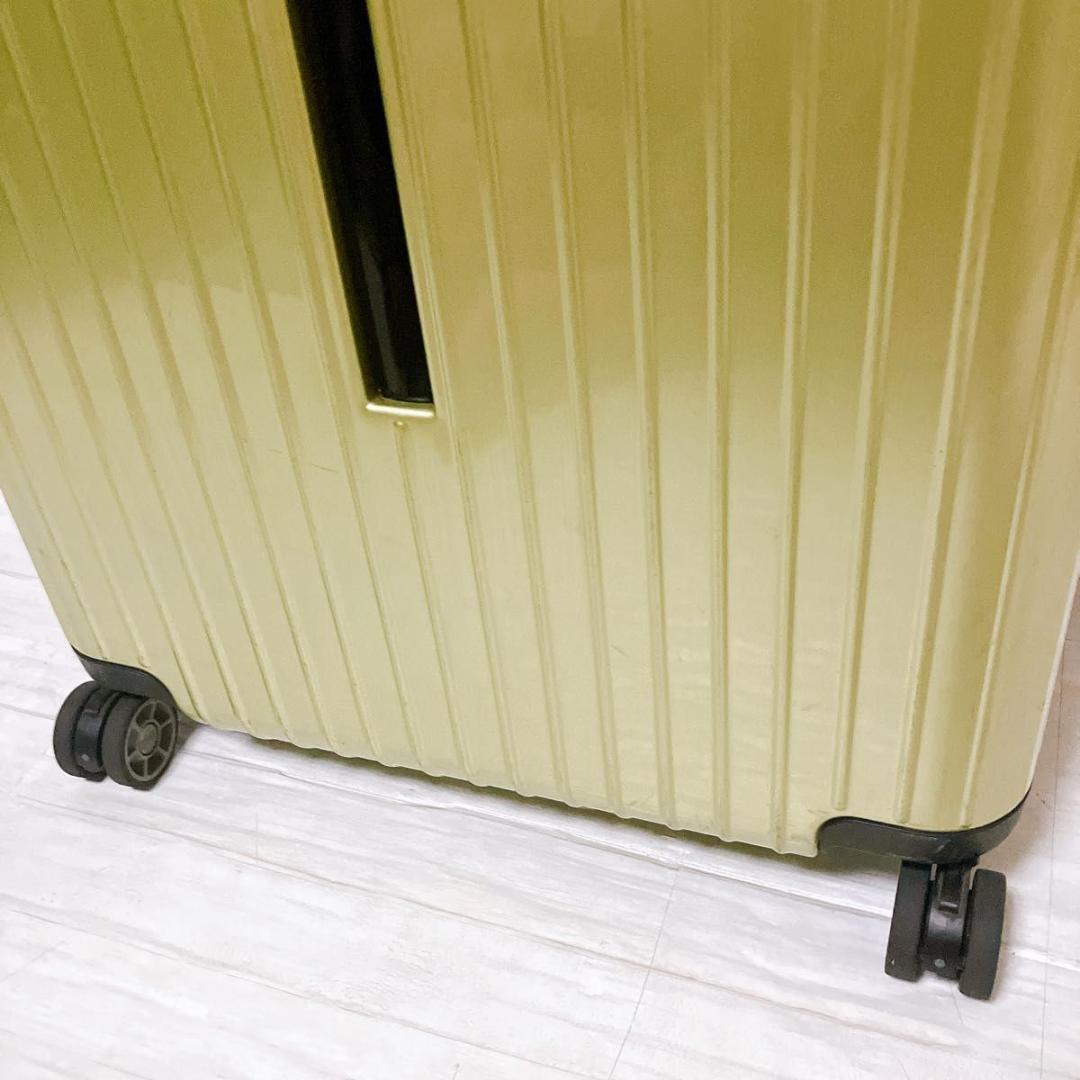 リモワ サルサエアー キャリーケース ライムグリーン 80L 4輪 希少カラー