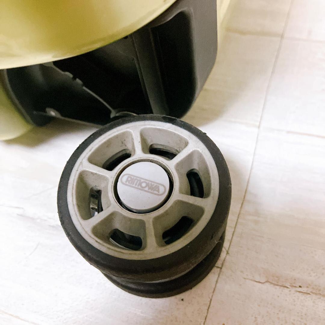 リモワ サルサエアー キャリーケース ライムグリーン 80L 4輪 希少カラー