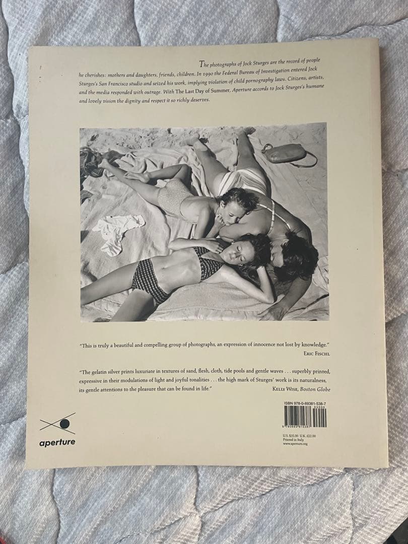 洋書 The Last Day of Summer - Jock Sturges