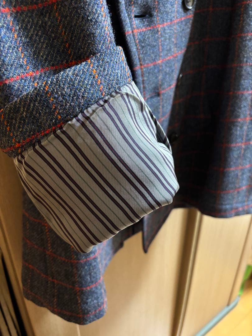 JUNYA WATANABE MAN コムデギャルソン ツイードピーコート M