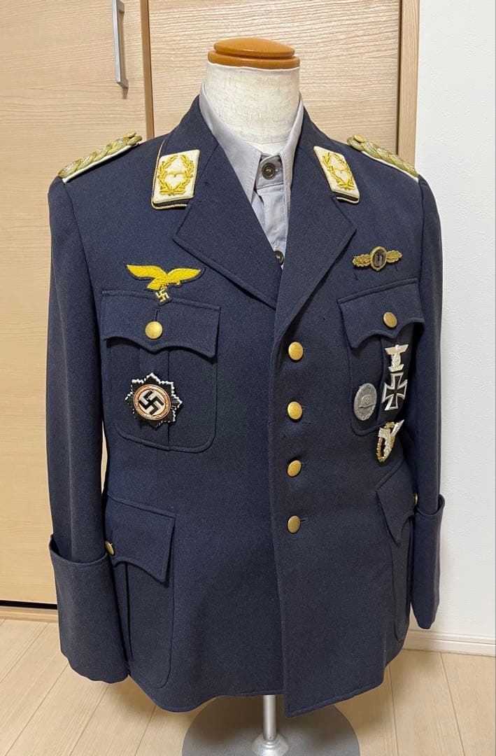 さとひろりん　WW2 ドイツ空軍 少将　軍服一式(レプリカ)