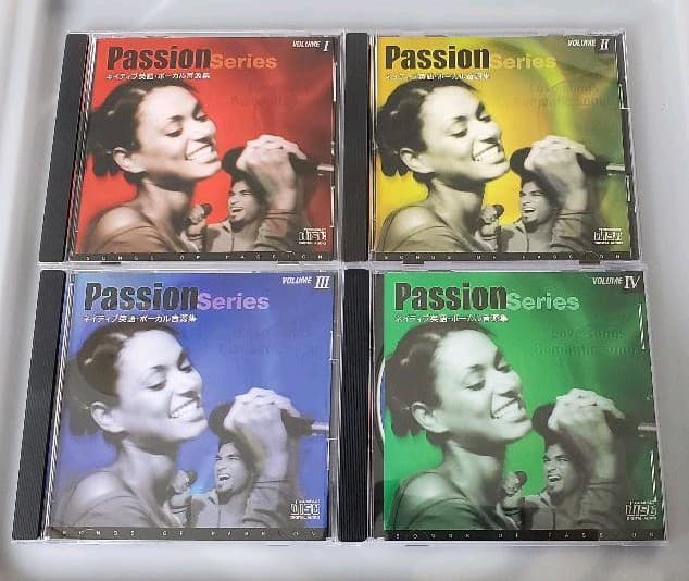 著作権フリー音源　パッションシリーズ４枚