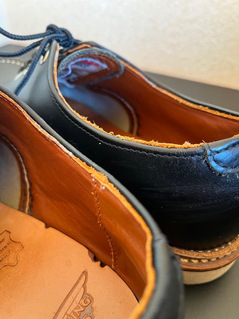 レッドウイングシューズ RED WING 8106 オックスフォード本革　黒