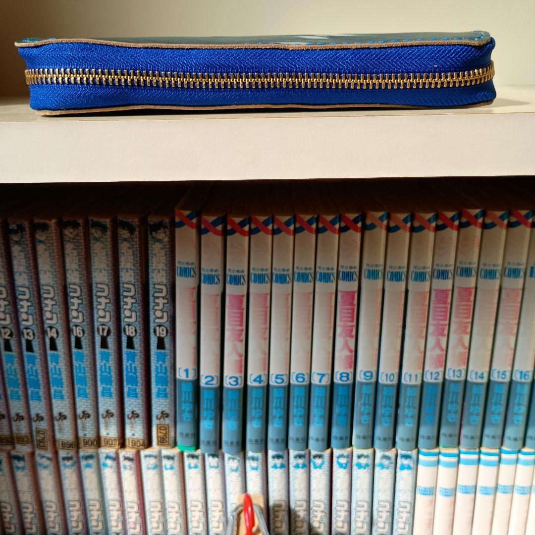 本革に青森藍にて染め上げた長財布