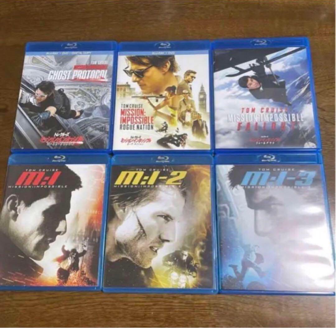 ミッションインポッシブル 1-6セット。吹き替えあります。
