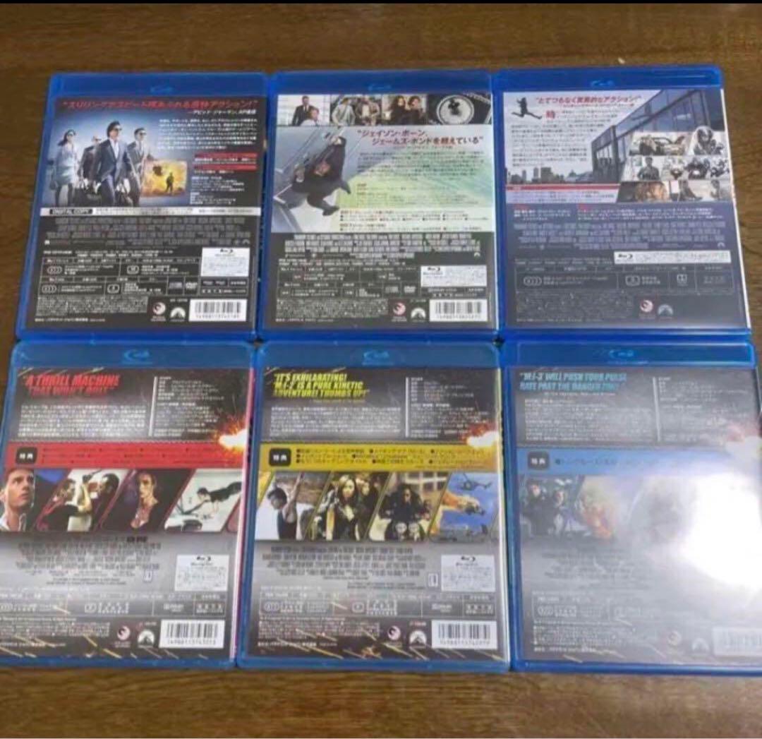 ミッションインポッシブル 1-6セット。吹き替えあります。